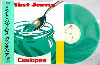 Casiopea Mint Jams Clear Green Vinyl LP Record Japan Pressing New MHJL-449 2025 - Image 1 of 4