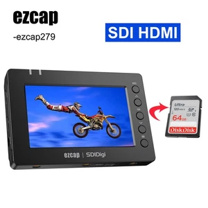 Ezcap279 HDMI SDI Karta do przechwytywania wideo Rejestrator gier z nagrywaniem ekranu na kartę SD - Zdjęcie 1 z 10