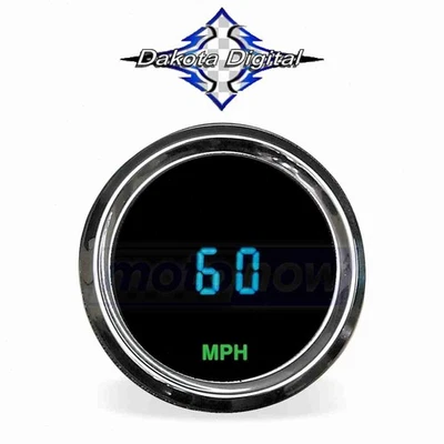 Dakota Digital HLY-3013 Round Mini Speedometer for Electrical Gauges & or Foto 1 de 4