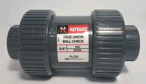 New Hayward Check Valve, True Union, 3/4" PVC - Picture 1 of 1