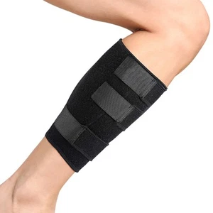 Calf Compression Brace Shin Splint Sleeve Support Lower Leg Wrap OMO - Picture 1 of 7