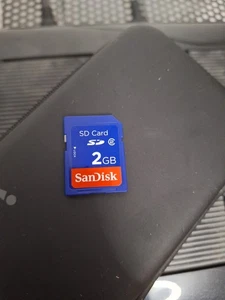1 carte SD SanDisk 2 Go - Photo 1 sur 6