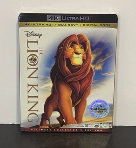 The Lion King (4K Ultra HD, Blu-ray, Digital, 1994) Slipcover Disney Signature - Picture 1 of 6