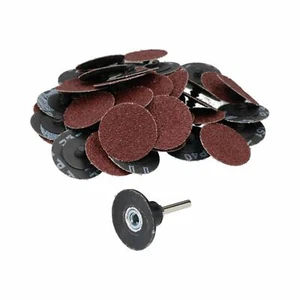 50mm Quick Change Rubber Backing Pad Adapter + 50pc 40 Grit Sanding Pads - Picture 1 of 4