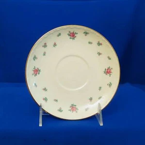 Homer Laughlin Rambler Platillo Rosa Cáscara de Huevo Georgiano Americano Vogue Sin Banda EE. UU. - Imagen 1 de 4
