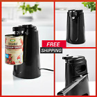Black Electric Can Opener and Tin Bottle Opener With Knife Sharpener 3 in 1 60w