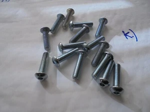 Button Head Cap Screw(13) 5/16-18 x 1.25" long steel alloy w/zinc coating - Picture 1 of 2
