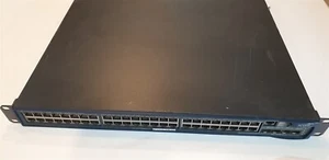 3COM 4800G PWR 3CRS48G-48P-91 48-Port PoE 100 / 1000 Gigabit Network Switch - Picture 1 of 3