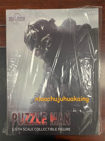 YANTOYS LCY01 1/6 The Batman Riddler Masked Men Puzzle Man 12" Action Figure Toy Cover