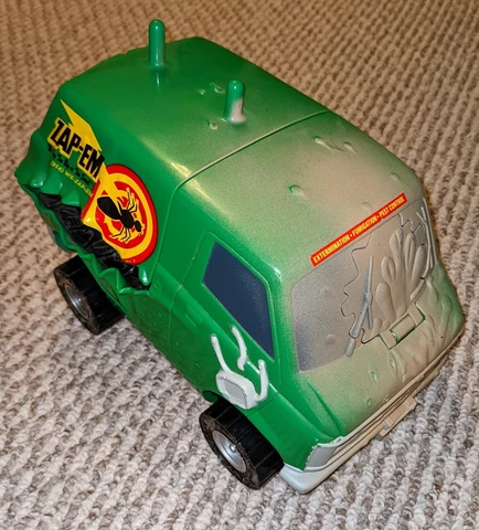 Vintage Men In Black Zap- Em Van Green Exterminator Pest Control Edgar 1997 Cover