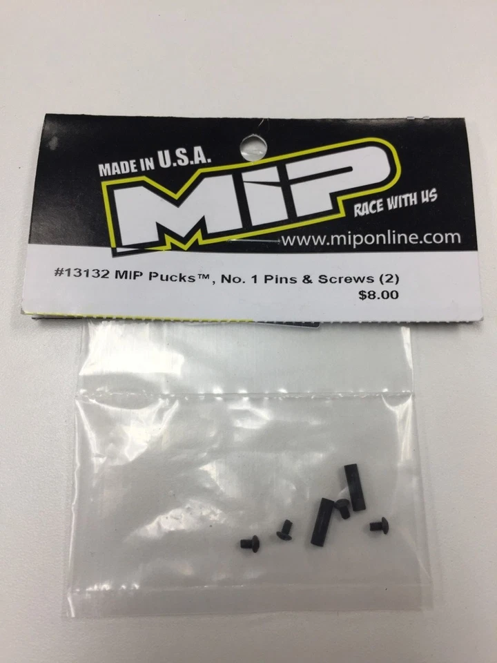 NEW! MIP PUCKS #1 PINS & SCREWS. PART# 13132 TLR 22/2.0/3.0 ASSOCIATED B5/B5M  - Image 1 of 1