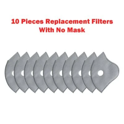 NEW style Cycling Face Mask With Active Carbon Filter Breathing Valves Reusable - Image 1 of 4