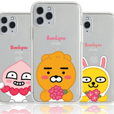 Genuine Kakao Friends Thank You Clear Jelly Case Galaxy S7 Galaxy S7 Edge Case - Image 1 of 4