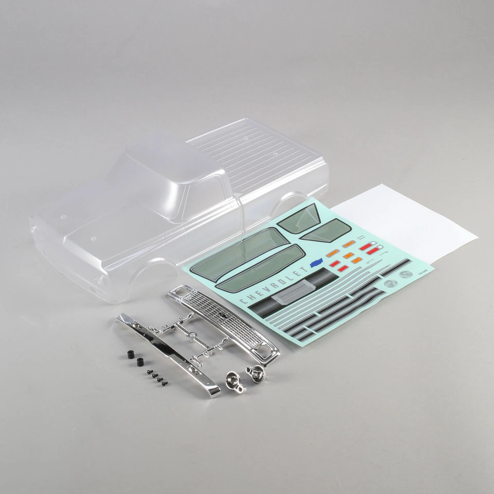 Open Box Vaterra 1/10 On-Road Clear Body Set: 1972 Chevy C10 V2 - Image 1 of 4