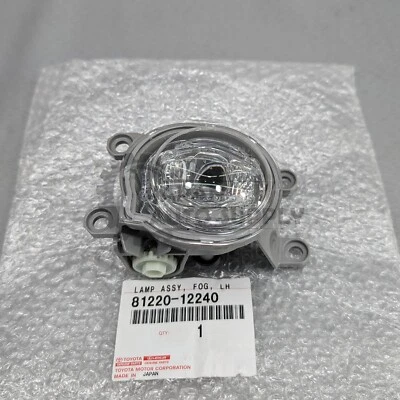 НОВЫЙ ПОДЛИННЫЙ TOYOTA HIGHLANDER RAV4 COROLLA ЛЕВЫЙ ВОДИТЕЛЬ ПРОТИВОТУМАННАЯ ЛАМПА 81220-12240 - Изображение 1 из 4