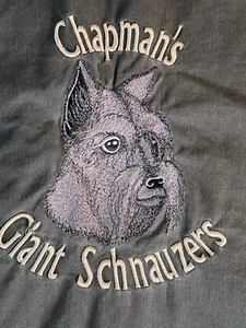 Carhartt Mens Shirt XLT XL Tall Heavy Duty LS Green Chapmans Giant Schnauzers - Picture 1 of 11