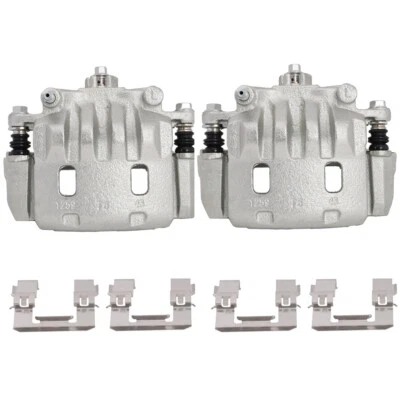 2x Pinzas de freno delanteras con par de soportes para Subaru Baja 2003-2006 Foto 1 de 4