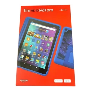 Amazon Fire HD 10 Kids Pro 32GB, Wi-Fi, 10 Zoll - Sternennebel - NEU - OVP - Afbeelding 1 van 1