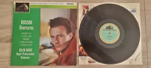 HMV CSD 1436 *GREEN/GOLD* ROSSINI OVERTURES* ROYAL PHILHARMONIC* DAVIS* NM - Picture 1 of 3