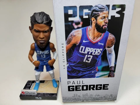 PAUL GEORGE BOBBLEHEAD LOS ANGELES LA CLIPPERS 2022 LIMITED ED. PG 13 SHIPS FAST Cover