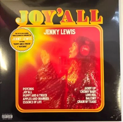 Jenny Lewis – Joy'All LP Album vinyl record 2023 indie rock on blue note new - Image 1 of 4