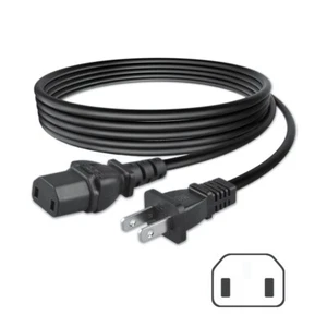 Aprelco 6ft UL AC Power Cord Cable for NHT SubOne and Super 8 Powered Subwoofers - Picture 1 of 3