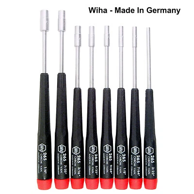 WIHA® Precision Nut Driver Set  / SAE Inch Sizes-  8 Piece  - Germany - Image 1 of 4