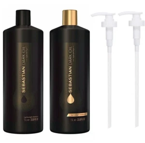 Sebastian Dark Oil Lightweight Shampoo & Conditioner 2 x 33.8 oz - 2Pumps - Picture 1 of 1