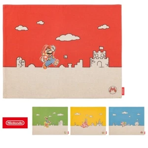 Nintendo TOKYO Super Mario Family Life Place mat 4 Types 13.3x16.5in JAPAN NEW - Picture 1 of 30