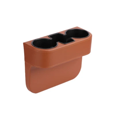1X Car Seam Cup Holder Seat Wedge Drink Storage Organizer Gap Console Side Part Foto 1 de 4