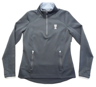 Pullover de golf Zero Restriction para dama M Sofia 1/4 cremallera con ventilación trasera para mujer L1022L Foto 1 de 4