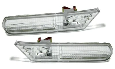 2 pezzi frecce laterali cromate bianche per Porsche Boxster tipo 986 / 911 tipo 996 - Immagine 1 di 3