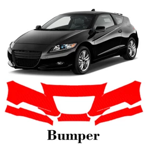 Front bumper PreCut PPF Paint Protection Film For Honda CRZ 2011-2012 - Picture 1 of 7