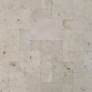 Travertin Terrassenplatten MEDIUM RUSTIC Günstig Naturstein Wohnrausch Muster - Bild 1 von 5