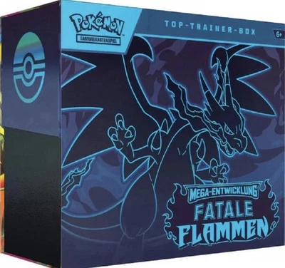 Pokémon Fatale Flammen Top Trainer Box DE Vorbestellung 14.11.2025 NEU OVP - Bild 1 von 2