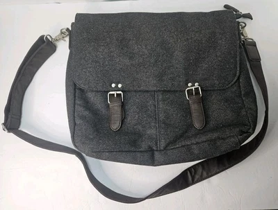 Bolso Mensajero Oviesse Venezia Rumford Para Hombre Gris Mezcla de Lana Foto 1 de 4