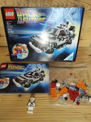 LEGO Back to The Future Sets 6048874 Box/Manual And Incomplete Set - Image 1 of 4