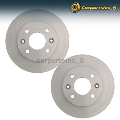 2 Front Brake Rotor for Renault Fuego 1.6L 1982 1983 - Image 1 of 4