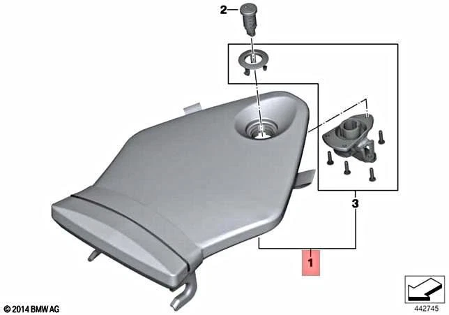 Asiento de pasajero genuino BMW Comfort - S1000R (K47) S1000RR (K46) HP4 (K42) Foto 1 de 1