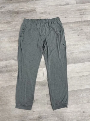 Pantalones deportivos Nike Yoga Dri-Fit grises CZ2208-068 elásticos para hombre talla 4XLT Foto 1 de 4