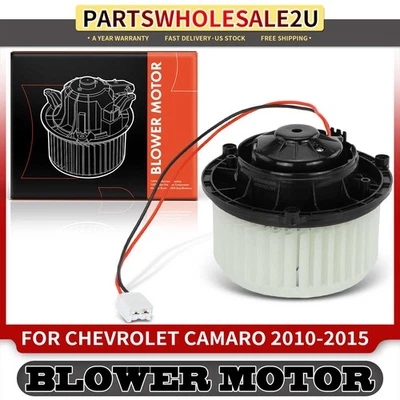 Motor soplador delantero HVAC con rueda sopladora para Chevrolet Camaro 2010 2011-2015 Foto 1 de 4