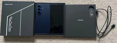 Samsung Galaxy Z Fold 7 512GB, Blue, Unlocked - Image 1 of 4