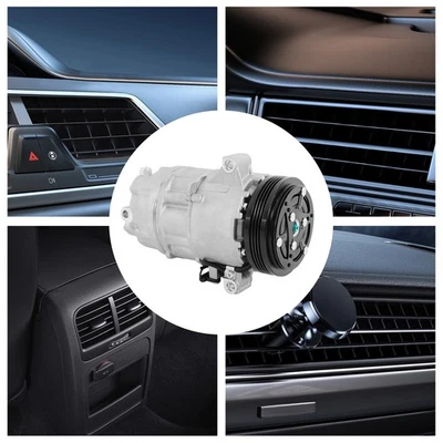 For BMW Z4 2.5L 3.0L 2003-2004 A/C AC Air Conditioner Compressor w/AC Clutch NEW Foto 1 de 4