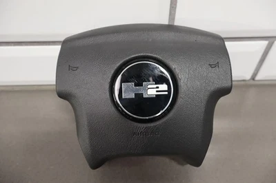 2003-2007 Hummer H2 Left Driver Steering Wheel Airbag W/Ebony Trim OEM - Image 1 of 4