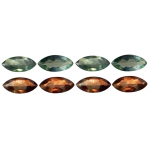 0.46 ct (4 pcs Lot) Fabulous CALIBRATED SIZE(5 x 2 mm) Marquise Alexandrite - Picture 1 of 3