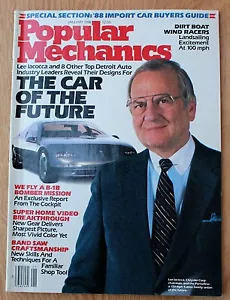 Popular Mechanics enero de 1988. Bombardero B-12, 1988 autos de importación, corredores eólicos - Imagen 1 de 6