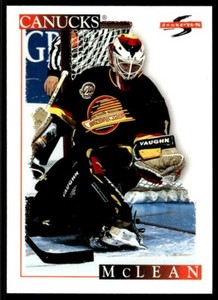 1995-96 Score Kirk McLean Vancouver Canucks #49