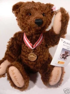ST 101 Steiff Bärliner Deutschlandbär 2001 Berlin 32cm Mohair 670961 - Bild 1 von 1
