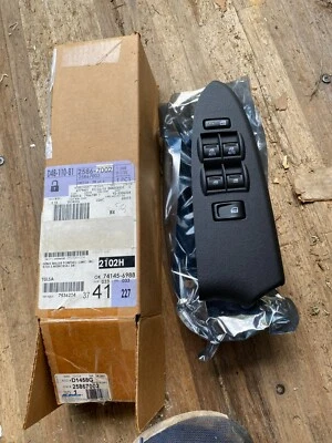 Interruptor de ventana principal original GM NOS ACDelco 2006-09 Chevrolet Chevy Trailblazer Foto 1 de 4