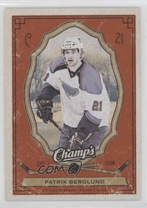 2009-10 Upper Deck Champ's Red Patrik Berglund #86